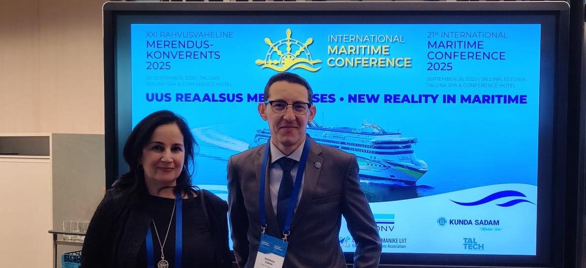 Dingli & Dingli Law Firm at the 21st International Maritime Conference in Tallinn, Estonia