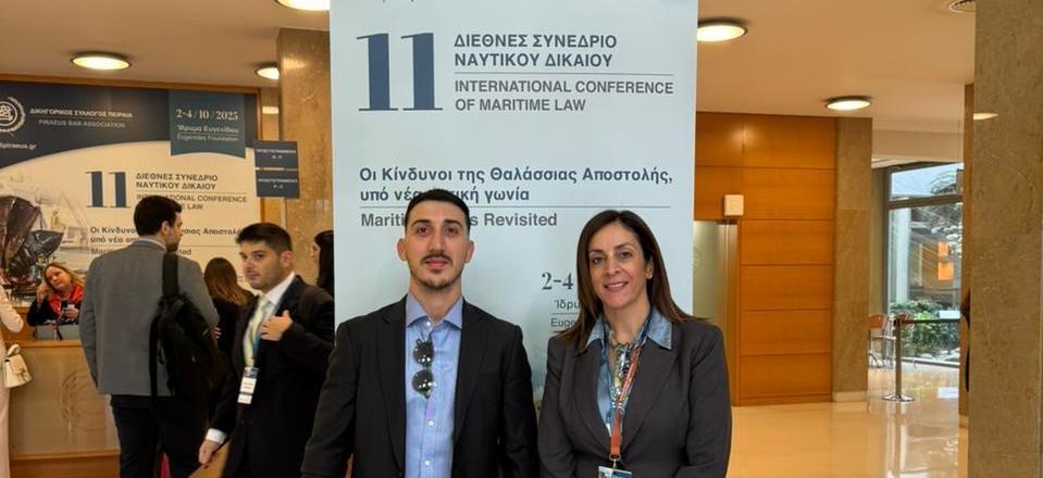 Dingli & Dingli Law Firm at the 11th International Conference of Maritime Law in Piraeus