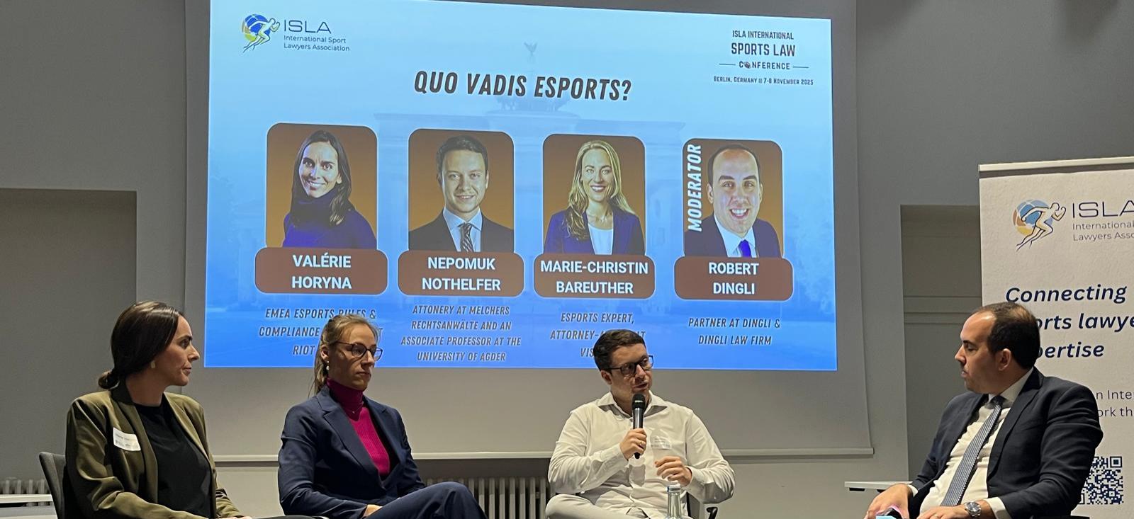 Dingli & Dingli Law Firm at the ISLA Annual International Sports Law Conference 2025