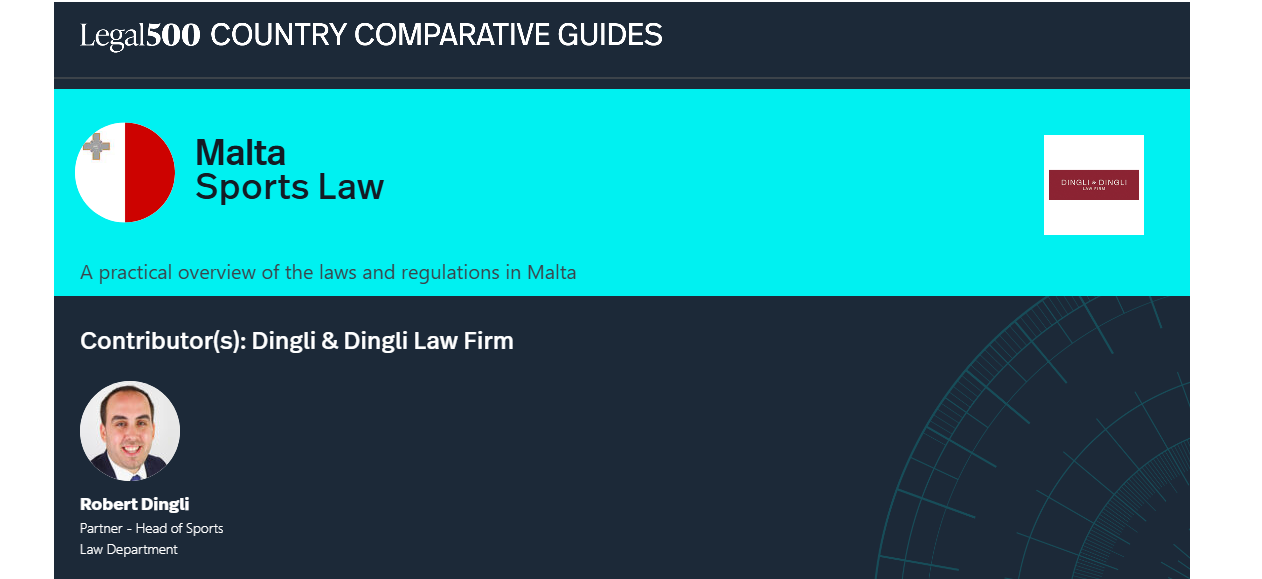 Legal500 – Sports Law - Malta 2025